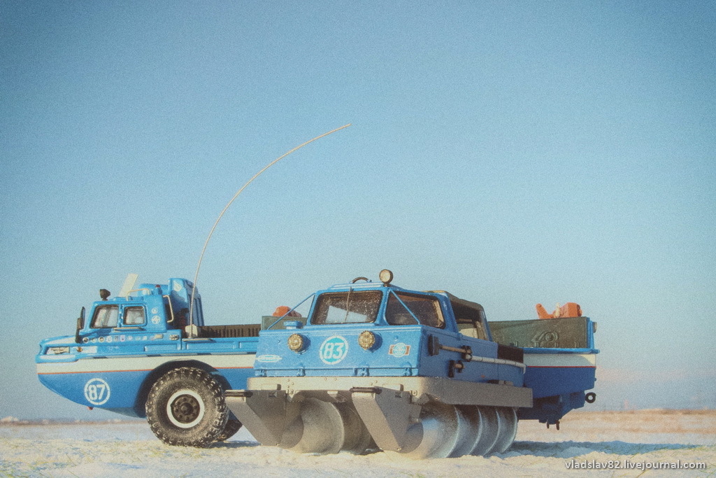 Фото 19 — Шнекороторные вездеходы для перевозки грузов