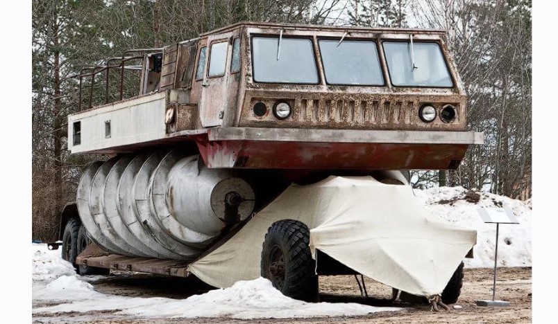 Фото 35 — Шнекороторные вездеходы: особенности конструкции