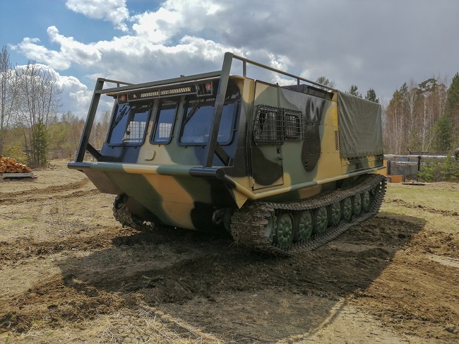 История гусеничных вездеходов